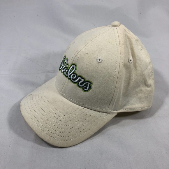 Sliders Baseball Hat Cap A Flex Size Small-Medium Flexfit Cursive Logo - Picture 3 of 12